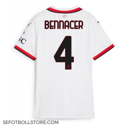 AC Milan Ismael Bennacer #4 Replika Bortatröja Dam 2024-25 Kortärmad